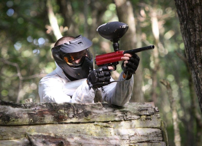 paint ball camping proche d'indian forest